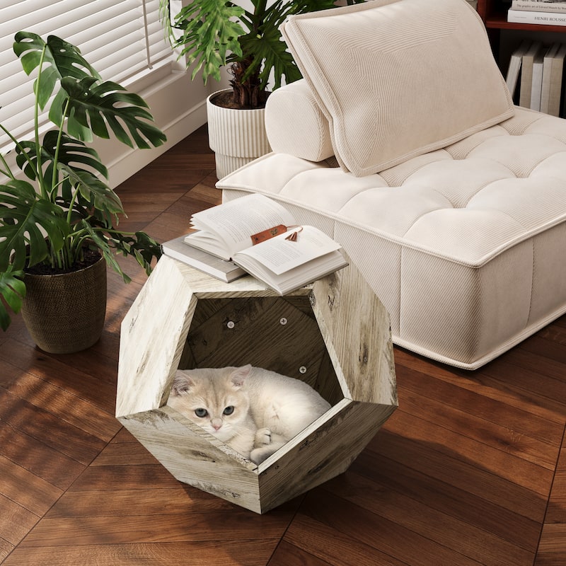 Sofa Side Table Planter MDF Multifunctional Furniture
