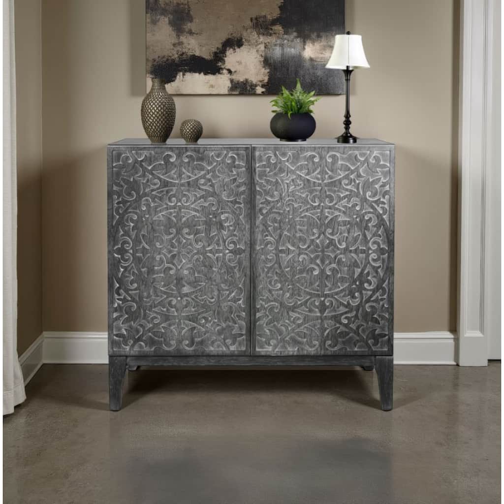 NPD Furniture Margie 2-Door Accent Cabinet