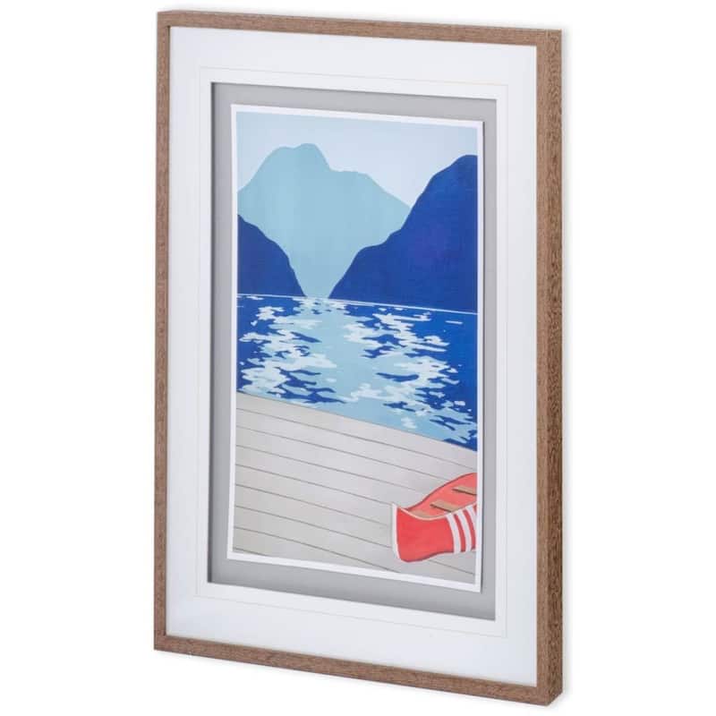 Afternoon Canoe Framed Art Print