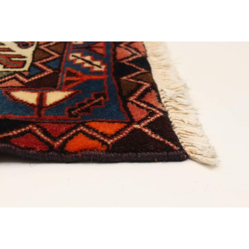 ECARPETGALLERY Hand-knotted Anatolian Vintage Red Wool Rug - 4'11 x 8'0