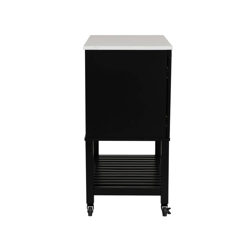 Kolton Kitchen Cart - 30"W x 18"D x 35.5" H