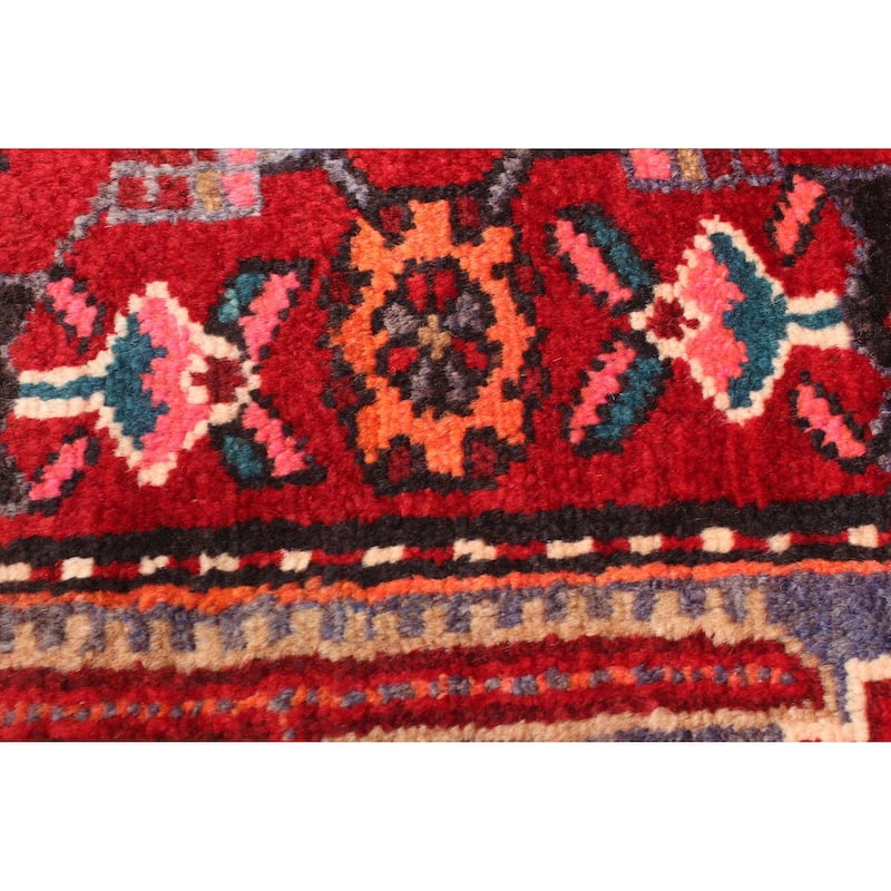 ECARPETGALLERY Hand-knotted Anadol Red Wool Rug - 4'2 x 8'0