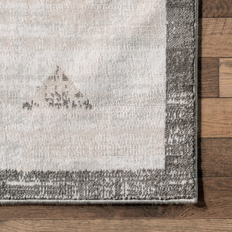 Nuloom Irini SpinClean Faded Southwestern Machine Washable Area Rug