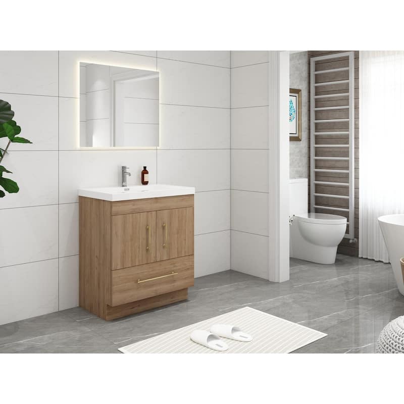 Eliza 30'' Freestanding Vanity with Single Sink