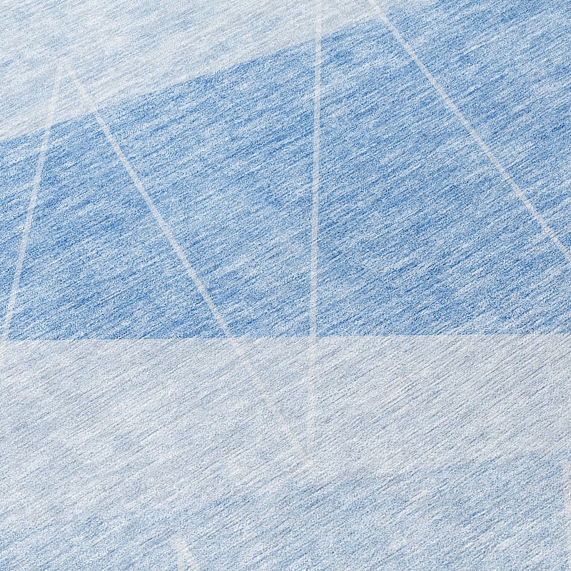 Machine Washable Indoor/ Outdoor Chantille Modern Prism Rug