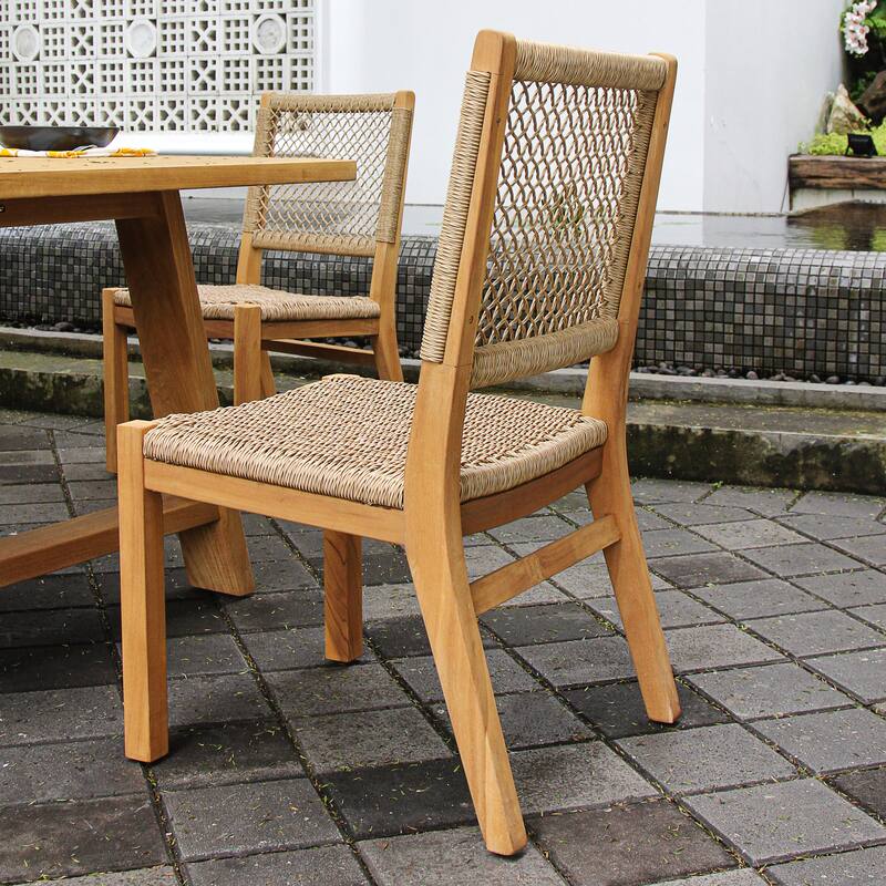 Cambridge Casual Belmont 7-Piece Teak Outdoor Dining Set