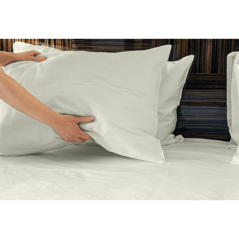 2-Piece Pillowcase Set, 100% Bamboo Breathable 320 Thread Count Pillow Case