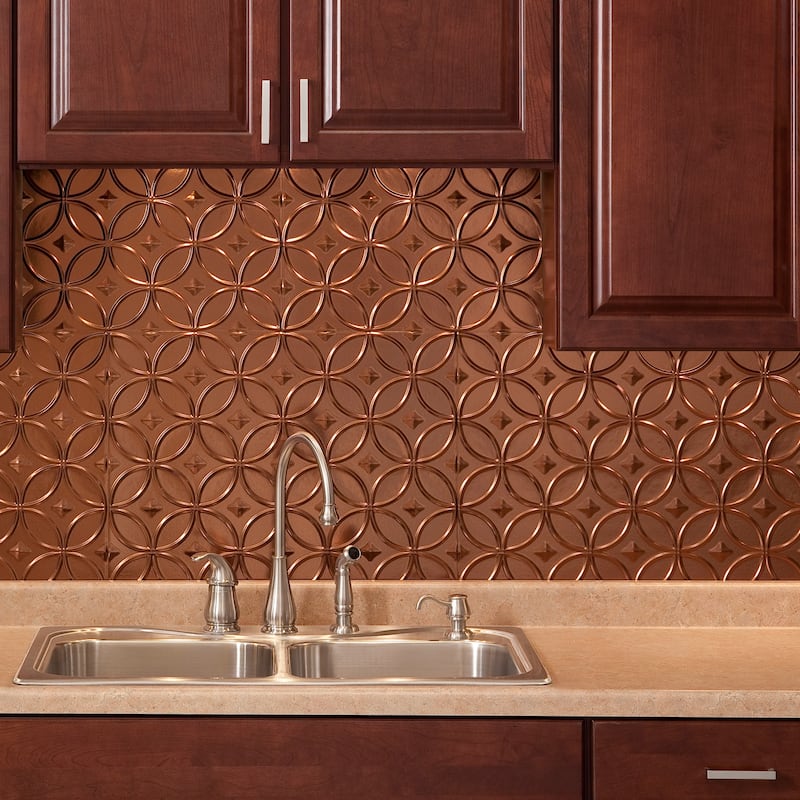 FASÄDE Rings Decorative Vinyl Backsplash Panel