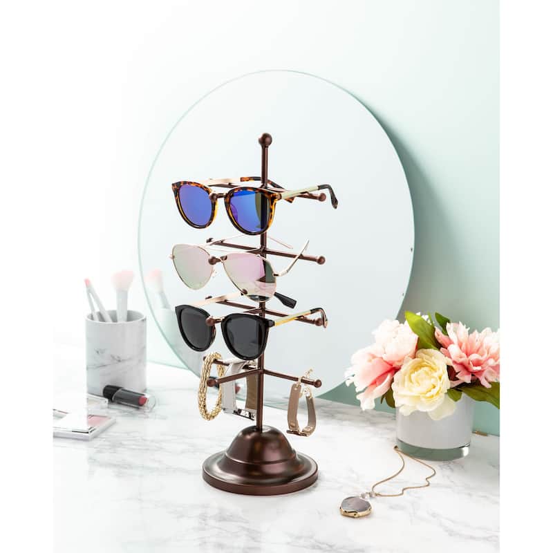 DII 3 Tier Jewelry Organizer Black