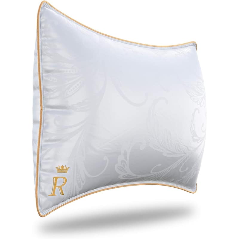 ROYAL THERAPY Professional Hotel Pillows (2-Pack) - A Set of Premium Plush Gel Microfiber Hypoallergenic Bed Pillows