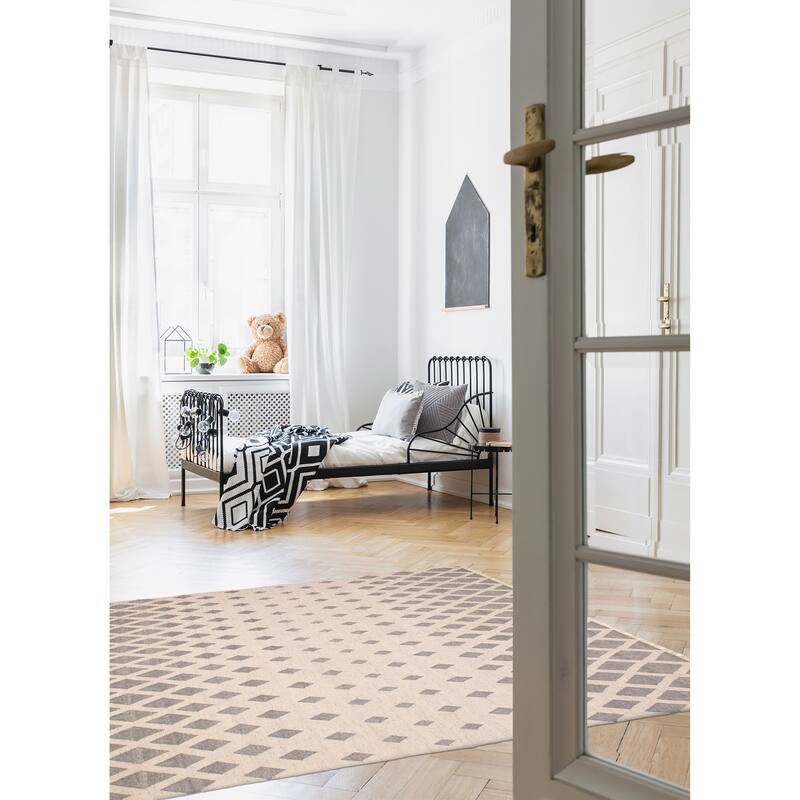 Ankara FW Grey Kilim 9'1" x 11'7" - 9'1 x 11'7