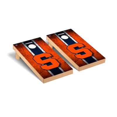 Syracuse Orange Vintage Cornhole Board Set