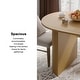 preview thumbnail 6 of 40, 67" Nordic Style Oval Dining Table - for 6 People