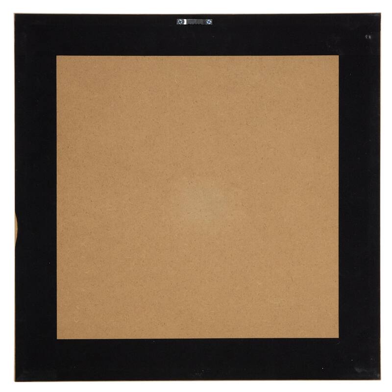 Wooden Geometric Woven Shadow Box - Set of 2 Light Brown - Roche River Decor
