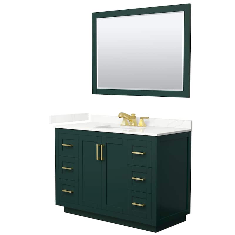 Wyndham Collection WCF292948S-QTZ-US3M46 Miranda 48" Free Standing