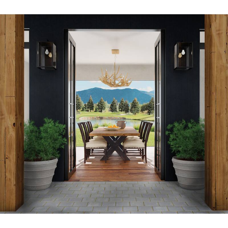 Hooker Furniture 6700-75200-80 Big Sky 46" Wide Solid Wood Edged Top