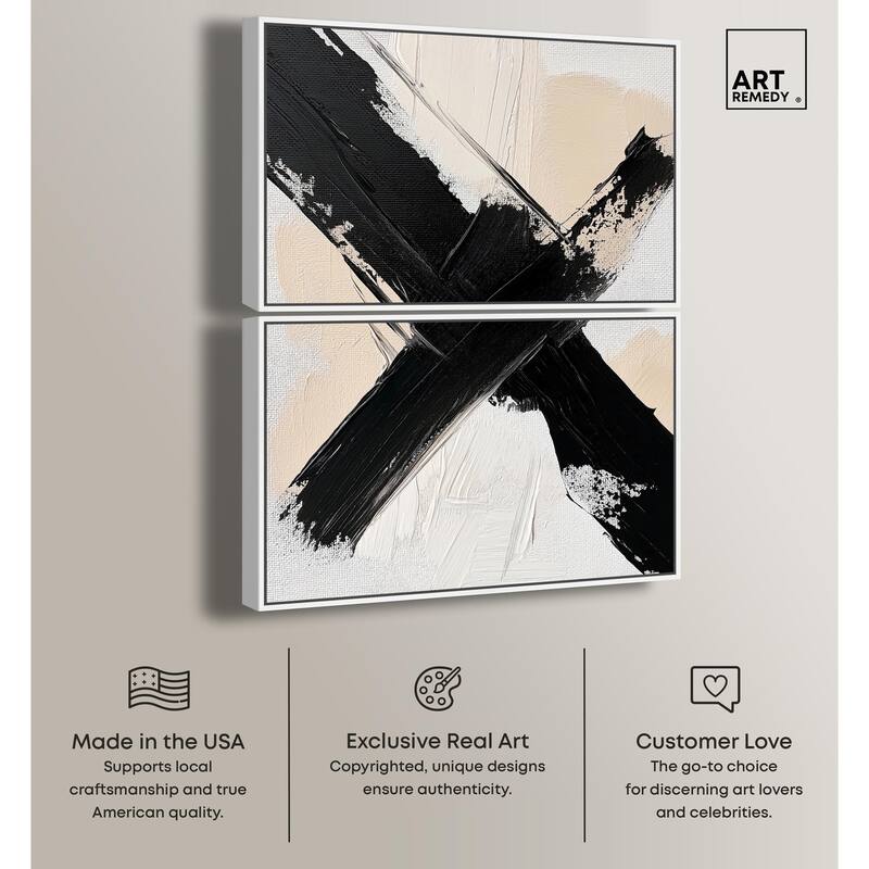 Graphic Impact I Canvas Set of 2 by Art Remedy
