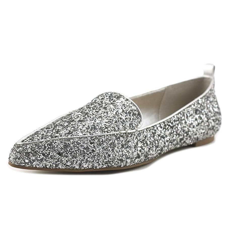 Aldo silver flats clearance