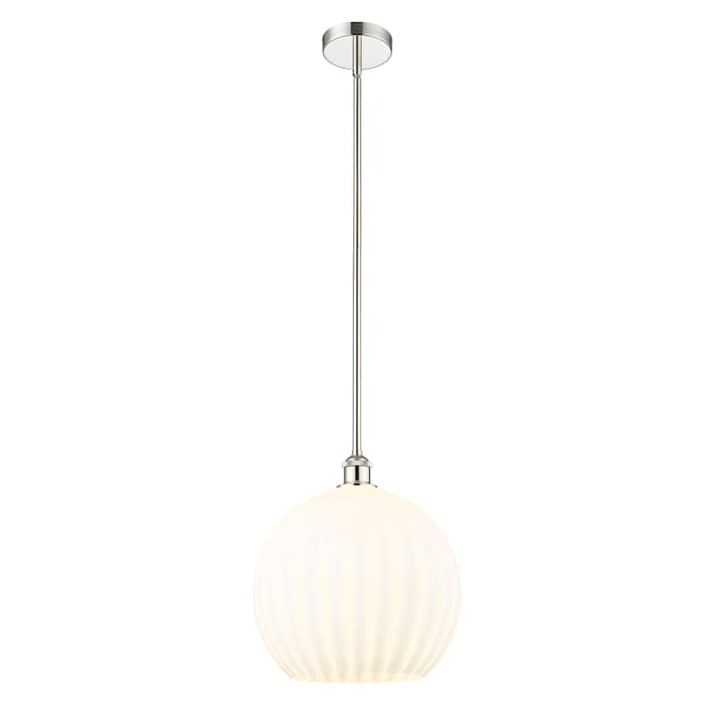 Innovations Lighting 616-1S 16 14 White Venetian Pendant White