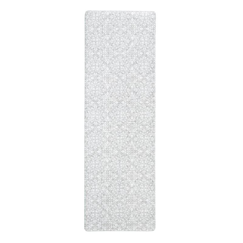 TOWN & COUNTRY BASICS Vintage Medallion Anti Fatigue Kitchen Mat Non-Slip Backing