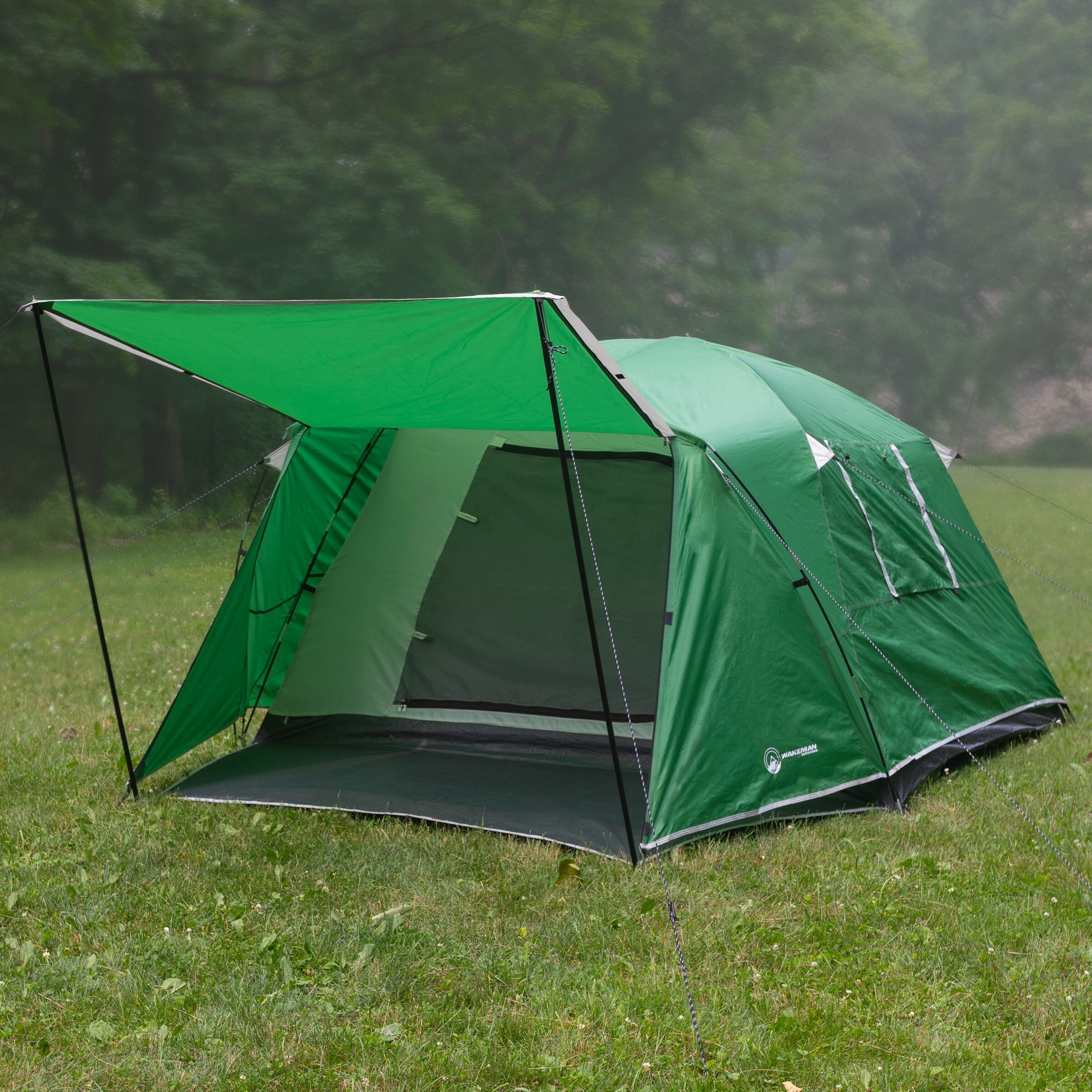 4 Person Camping Tent - Water-Resistant Outdoor Shelter with