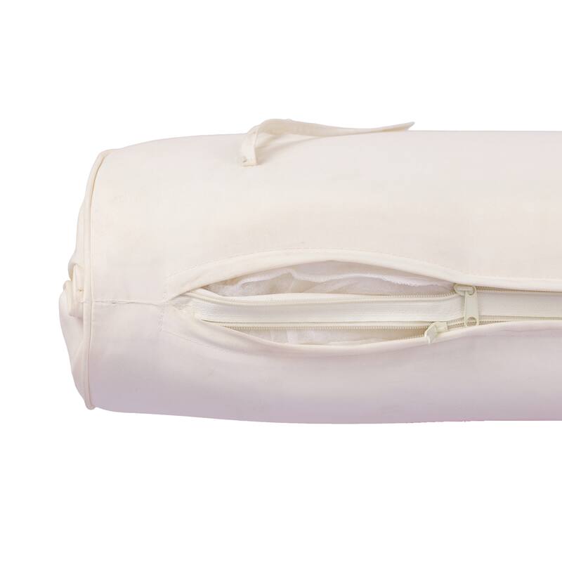 Christopher Knight Home - Ellery Acacia Wood Outdoor Adjustable Chaise Lounge with Cushion & Handwoven Rope Accents