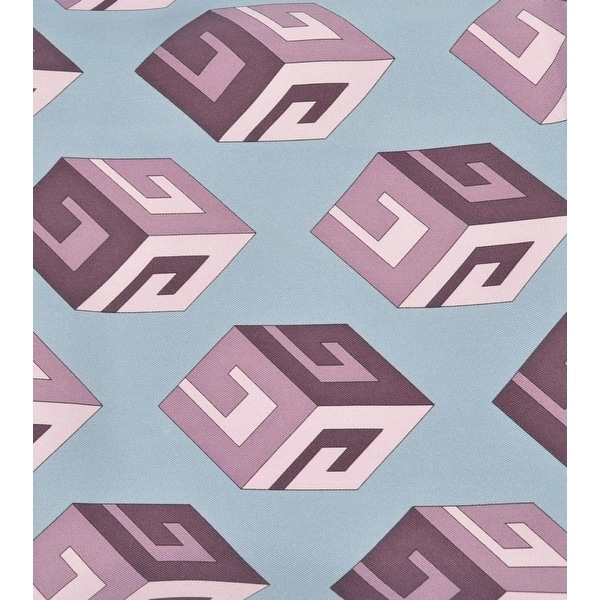 Shop Gucci Women S 464688 Cube Gg Wallpaper Silk Twill Neck Scarf