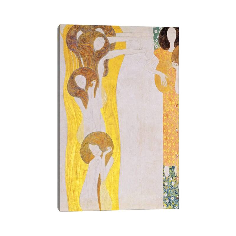 iCanvas "Die Kunste" by Gustav Klimt Canvas Print