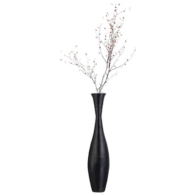 Bamboo Floor Vase - 43-inch Modern Elegance, Living Room Decor, Entryway, Dining Accent, Versatile Floral Styling, Home Decor