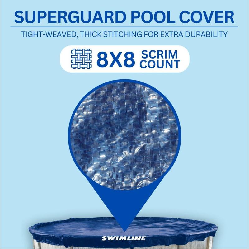 Oval Super Guard Above Ground Swimming Pool Winter Cover