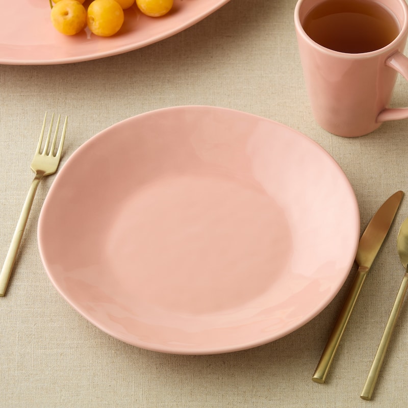 Certified International Desert Rose 11" Dinner Plates,Set of 4 - 11'' W x 11'' D x 1.25'' H