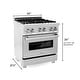 preview thumbnail 20 of 28, ZLINE 30" 4.0 cu. ft. Dual Fuel Range with Gas Stove and Electric Oven in Fingerprint Resistant Stainless Steel