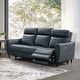 preview thumbnail 1 of 23, Abbyson Ludovic Leather Power Reclining Sofa with Power Headrest