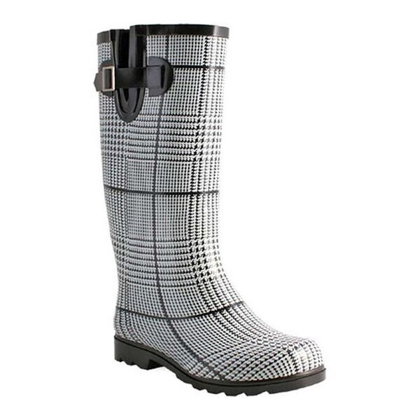 cheap plaid boots