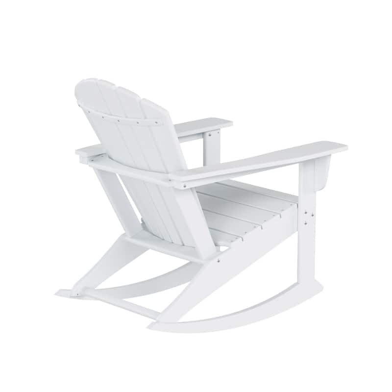 Laguna Hdpe All Weather Outdoor Patio Rocking Chair