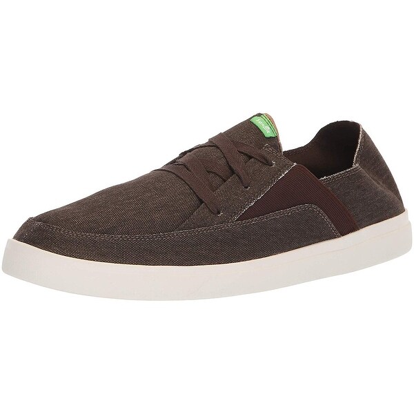 sanuk mens lace up shoes
