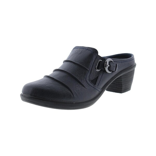 faux leather clogs