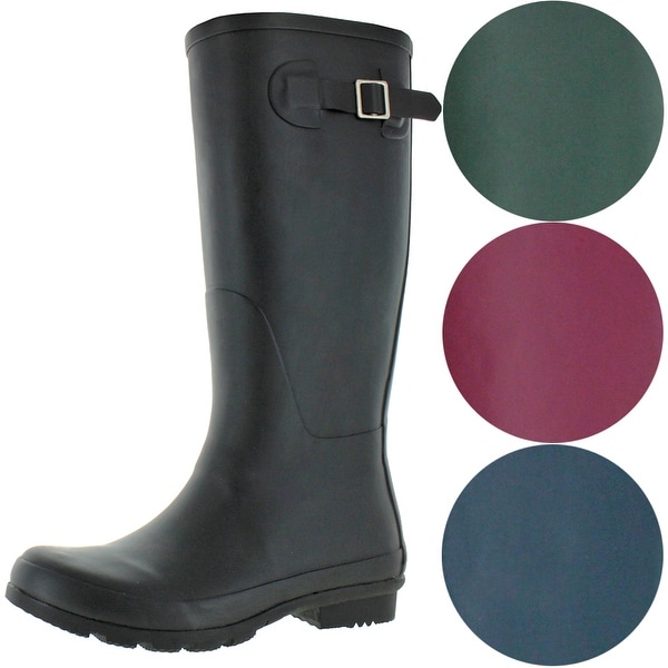 Nomad Women's Hurricane III Matte Rubber Tall Wellie Rain Boots