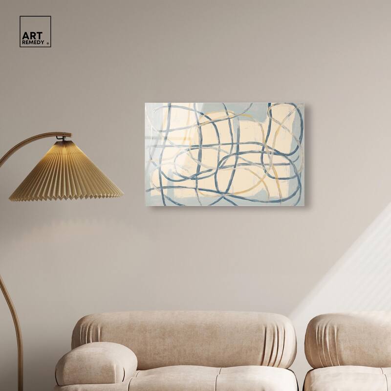 Unbroken Line I Acrylic by Art Remedy, Ready to Hang