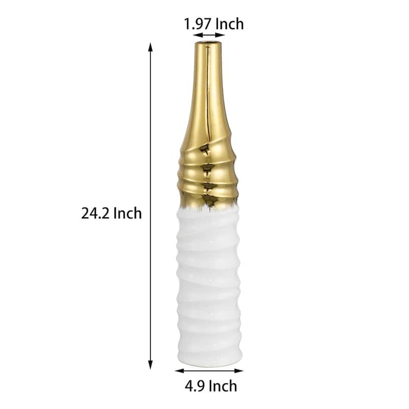 Modern Handmade Ceramic Tall Floor Vase