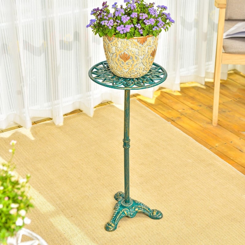 Heavy Duty Cast Iron Potted Plant Stand