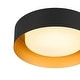 preview thumbnail 11 of 15, 5CCT Dimmable Ceiling Light Round Drum Flush Mount - 13.8 in