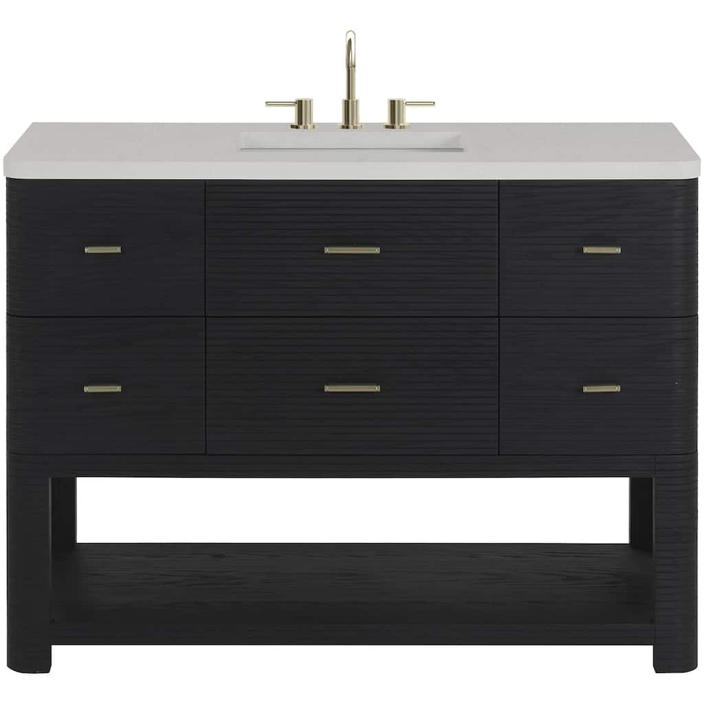James Martin Vanities D704-V48-WWZ Lucian 48" Free Standing Single