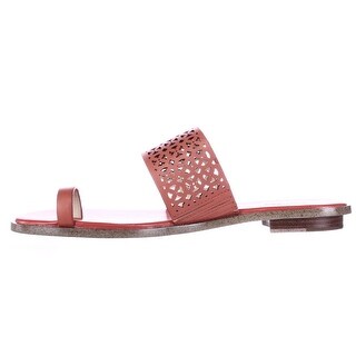 michael kors slides womens red