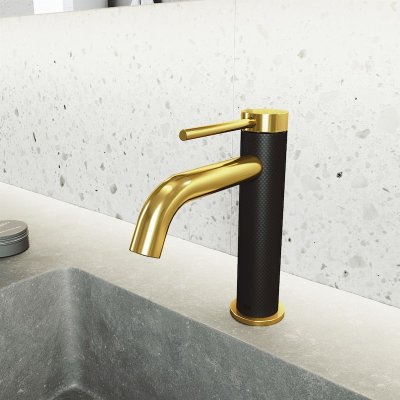VIGO Madison 8" H Single Handle Single Hole Bathroom Faucet