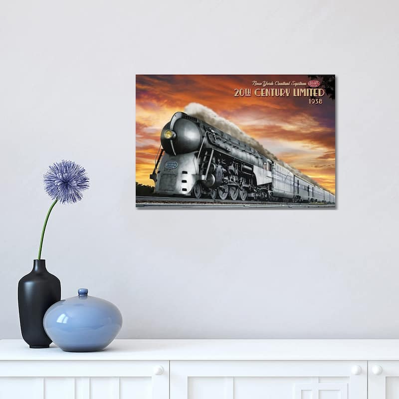iCanvas "20th Century LTD" by Larry Grossman Canvas Print - 12x18x1.5