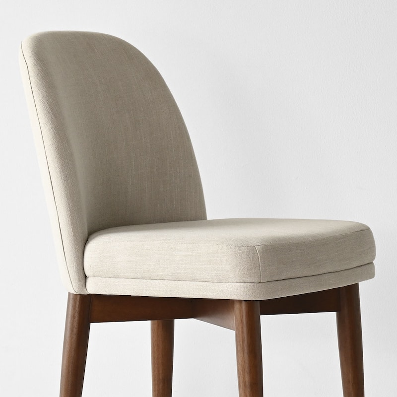 Linen Upholstered Parson Chair(Set of 4)