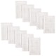 preview thumbnail 1 of 0, Luvable Friends Baby Unisex Prefold Birdseye Cloth Diapers, White, Prefold 14X20 - White White