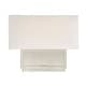preview thumbnail 4 of 2, Meridian M90095 2 Light 11" Tall Wall Sconce