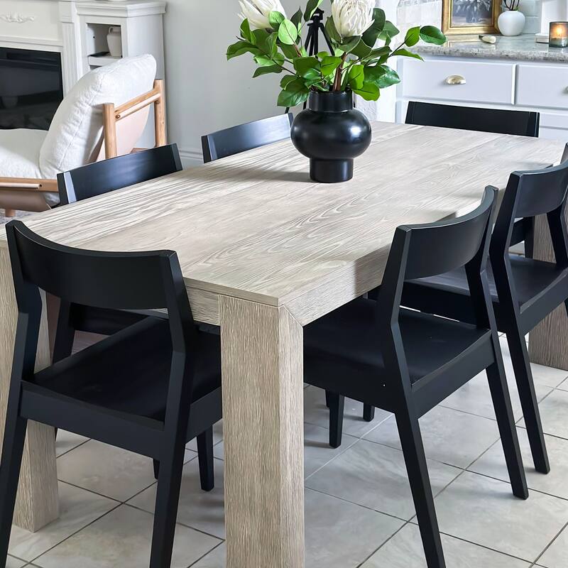 Plank and Beam Rectangular Modern Dining Table - 72"